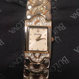 Bulova (Crystal Collection) Stainless Steel